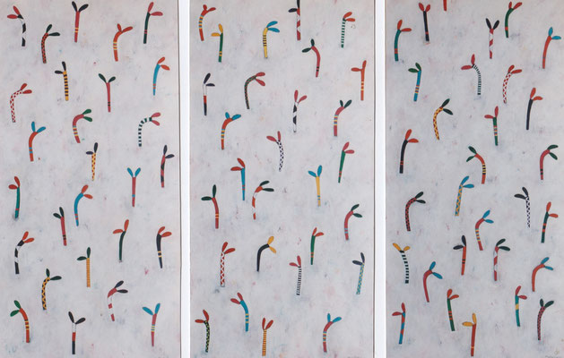 "Mistinguett",huile sur toile, 100x150cm,2003