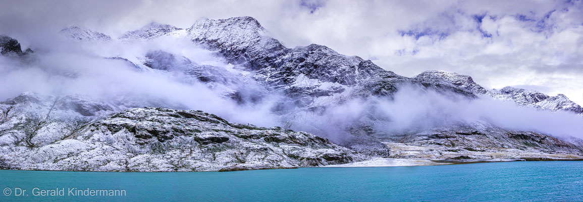 Wintereinbruch am Lago Bianco