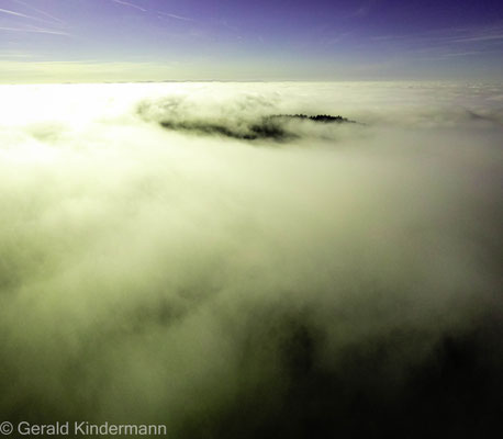Insel im Nebelmeer