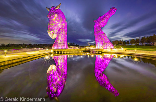 Falkirk, Park The Helix, Skulptur The Kelpies