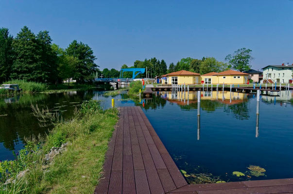 Noch wartet die neue Marina in Liebenwalde auf Gäste.