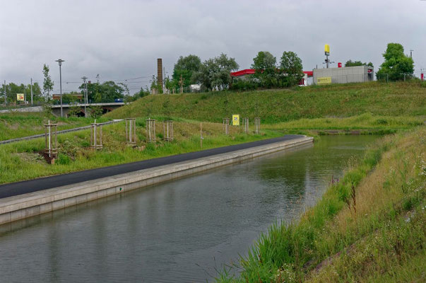 Die belebte Wasserstadt um den Hafen existiert derzeit nur in den virtuellen Projekten.