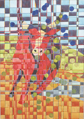 Der rote Stier | 70x100 | 2019