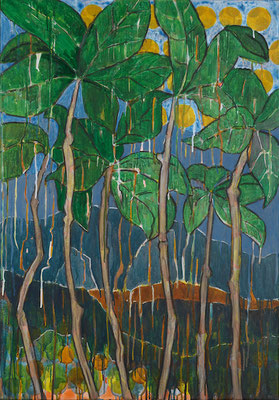 Land der vielen Sonnen | 100x70 | 2022