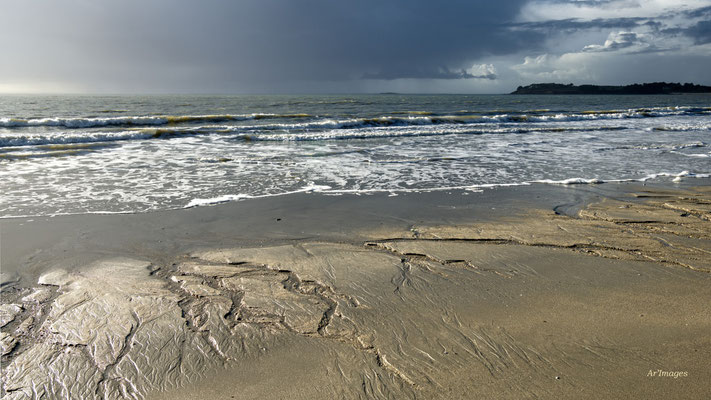 2026-93 _ Plage du Fogeo, Arzon (56) _ 34 x 60 cm _ 50 €