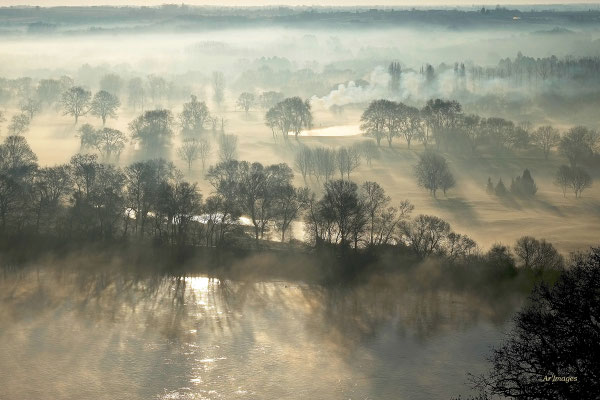 2026-115 _ Un matin merveilleux, Le Cellier (44)  _ 40 x 60 cm _ 50 €