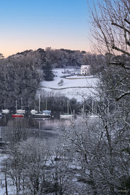 2026-69 _ Matin d’hiver, La Roche-Bernard (56) _ 60 x 90 cm _ 80 €