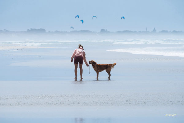 2026-149 _ De l'espace pour jouer, Plage de Tronoën (29) _ 40 x 60 cm _ 50 €