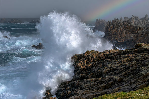 2026-109 _ Arc en ciel à Ouessant (29) _ 40 x 60 cm _ 50 €