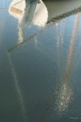 2026-42 _ Vilaine de glace, La Roche-Bernard (56), Hiver _ 100 x 150 cm _ 150 €