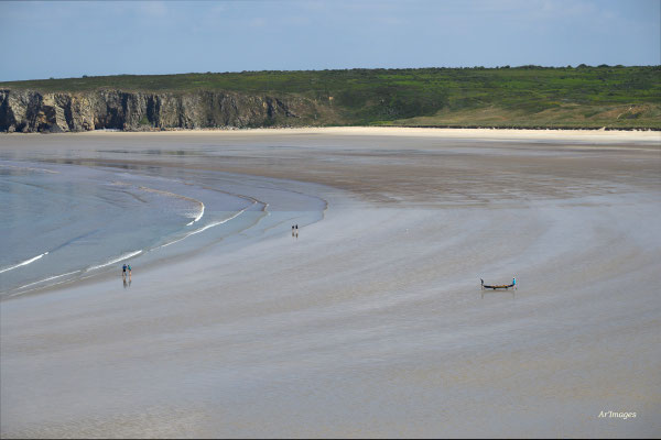 2026-117 _ Plage Goulien, Crozon (29) _ 40 x 60 cm _ 50 €