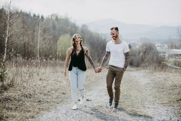 Pärchenshooting mit Kerstin Fotografie im Bezirk Voitsberg