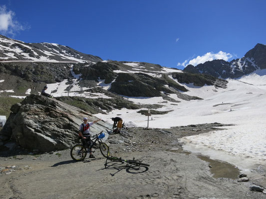 Zum Madritschjoch (Bike Wandern)