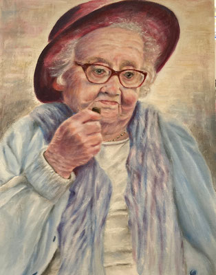 Anne Hoodless, Mum 94. oils