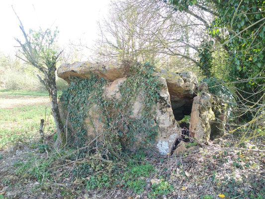Dolmen dit la Pierre de Moque Chain (Taizé)
