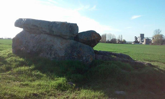 Dolmen de la Fontaine au Son (A) (Saint-Léger-de-Montbrillais)