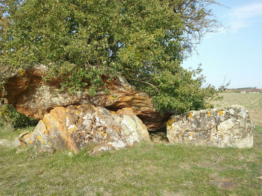 Dolmen dit le Chillou-du-Feuillet (Descartes)