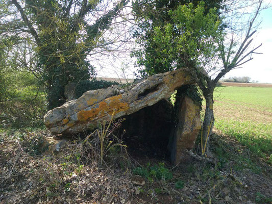 Dolmen dit la Pierre de Moque Chain (Taizé)