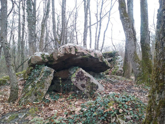 Dolmen de la Roche-Vernaize (Trois-Moutiers)