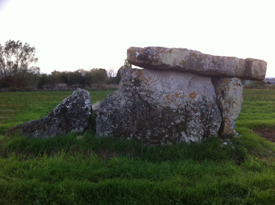 Dolmen dit La Pierre Fondue (Sainte-Maure de Touraine)