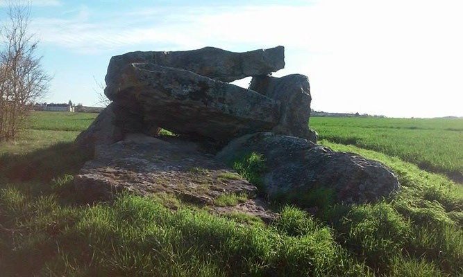 Dolmen de la Fontaine au Son (A) (Saint-Léger-de-Montbrillais)