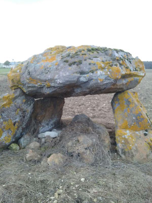Dolmen dit Le Palet de Gargantua (Brizay)
