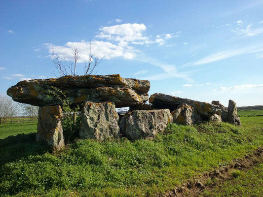 Dolmen de Chantebrault dit La Grande Pierre Levée (Saint-Laon)