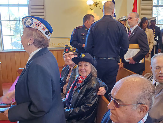 Francis "Cisco" Gutierrez, American Legion, Post 18 Commander and Linda Zagaglia-Gutierrez