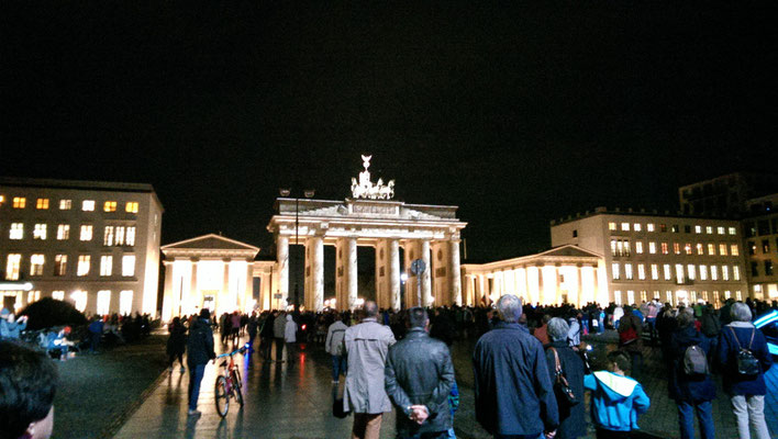 Lichtershow am Brandenburger Tor (Berlin)