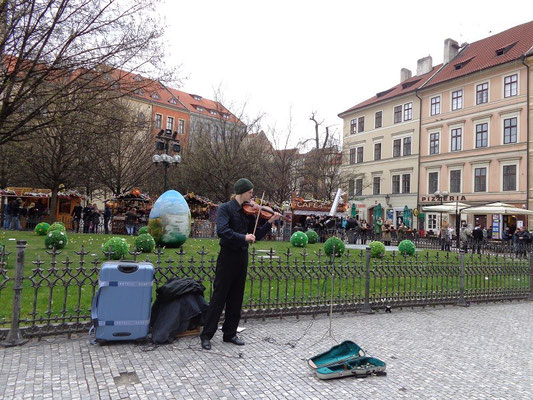 Prager Impressionen - Straßenmusiker
