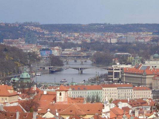 Prager Impressionen - Moldau und ihre Brücken