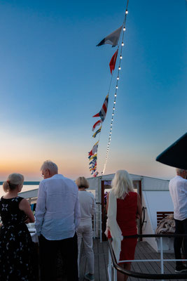 Geburtstagsfeier | Gäste | Dampferfahrt | Ammersee | Sonnenuntergang