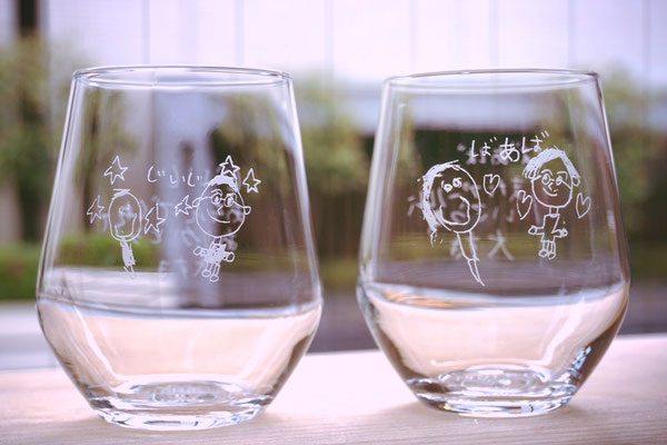 オリジナル グラス 名入れ 名前 ロゴ 写真  祝 おしゃれ 安い 景品 東京 販促 記念品 製作 プレゼント ノベルティ ボダム ダブルウォール サーモス コップ タンブラー 店舗用 業務用 ペット 格安