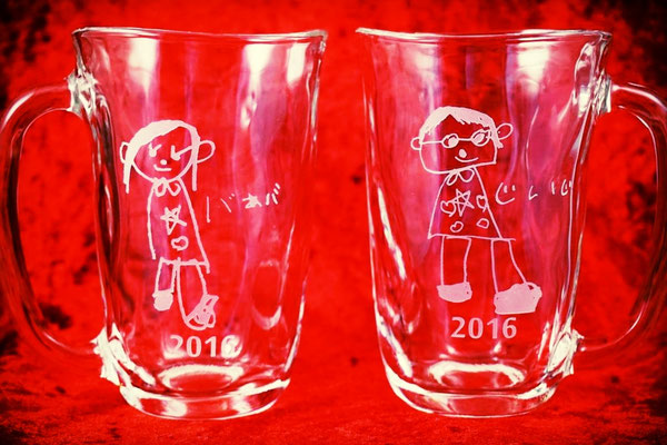 イラスト 絵 敬老の日 還暦祝い オリジナル グラス 名入れ 名前 ロゴ 写真  祝 おしゃれ 安い 景品 東京 販促 記念品 製作 プレゼント ノベルティ ボダム ダブルウォール サーモス コップ タンブラー 店舗用 業務用 ペット 格安