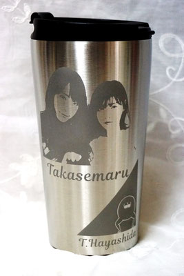 カフェタンブラー ステンレス タンブラー サーモス 名入れ ロゴ オリジナル 安い アトリエ・エノン 人気 ノベルティ 記念品 景品 おしゃれ 保冷