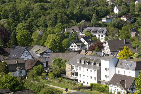 Golddorfroute Oberkirchen 2023, Blick auf Oberkirchen