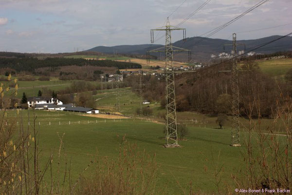 Oberhees Rundweg A5 2016, Blick auf Mittelhees