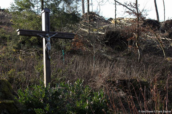 Drolshagen Rundweg A9 2021, an der Waldkapelle Hünkelohl