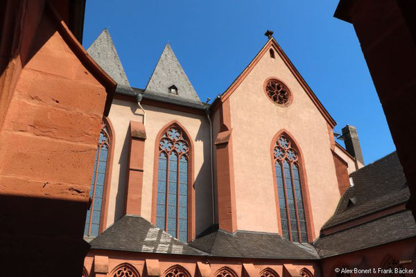 Mainz 2018, Kirche St. Stephan, Kreuzgang