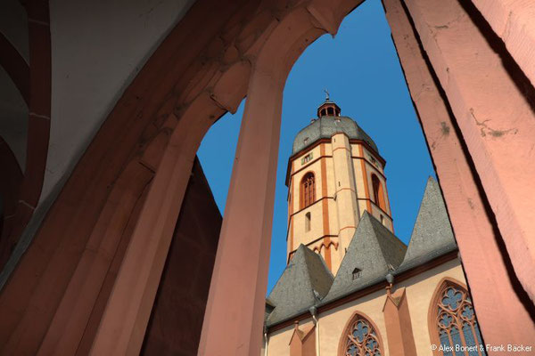 Mainz 2018, Kirche St. Stephan, Kreuzgang