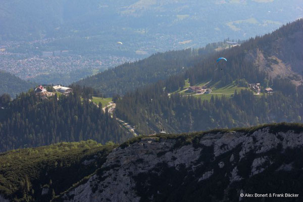 Garmisch-Partenkirchen 2023, AlpspiX, Blick zum Kreuzeck