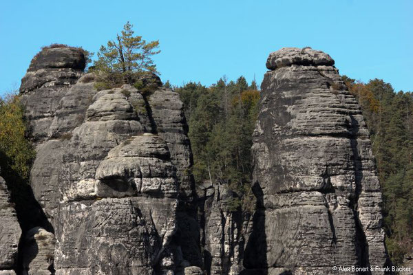 Sächsische Schweiz 2022, an der Bastei