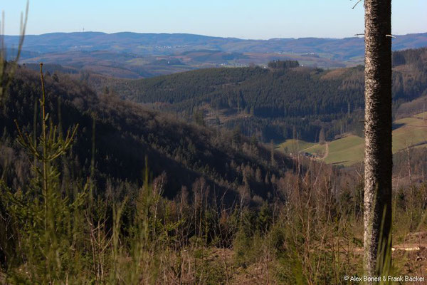 Saalhauser Höhenweg 2021, Blick Richtung Selbecke