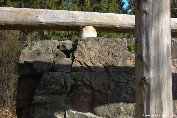 Rothaarsteig 2019, Skulptur "Stein, Zeit, Mensch"