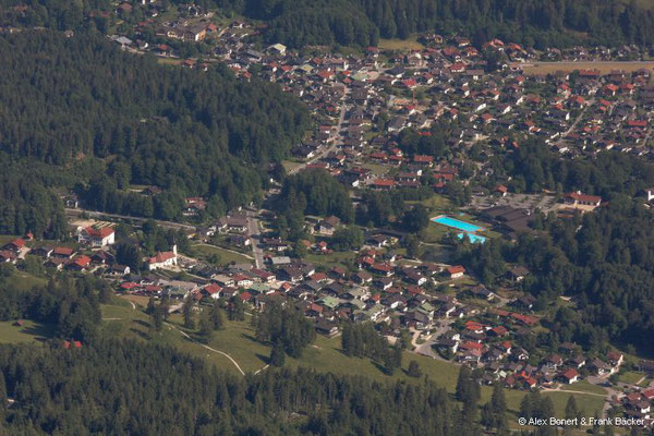 Garmisch-Partenkirchen 2023, AlpspiX, Blick nach Grainau