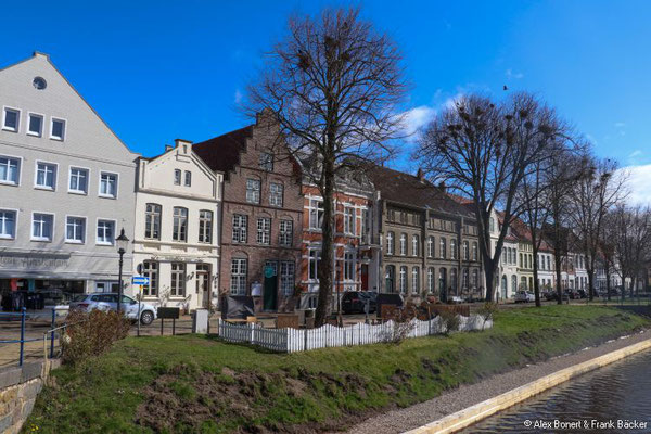 Friedrichstadt 2022, Häuser am Mittelburgwall
