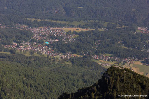 Garmisch-Partenkirchen 2023, AlpspiX, Blick nach Grainau