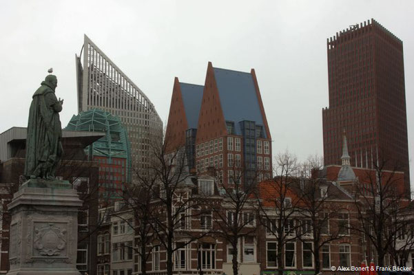 Südholland 2018, Den Haag, Skyline vom Plein