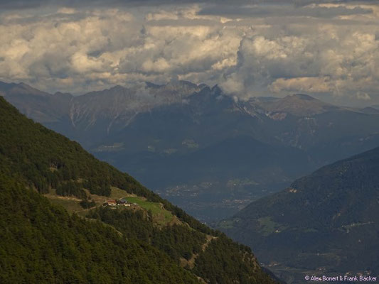 Südtirol 2016, St. Martin im Kofel, am Dolomitenblick