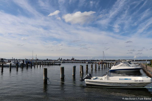 Rügen 2019, Hafen in Altefähr